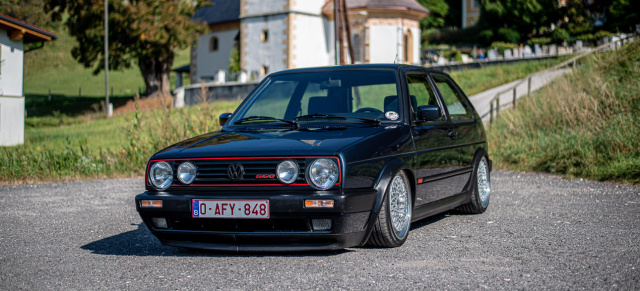 VW Golf 2 GTI G60 mit der Extraportion Gelassenheit: Klassiker in Ultraflach-Edition