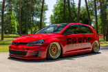 VW Golf 7 GTD als „2 in 1“-Auto: Mit Airride, BBS und Tuning im Alltag und der Showbühne unterwegs