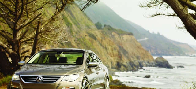 Made for USA: Passat CC Gold Coast Edition: Sondermodell CC Gold Coast Edition von Volkswagen in Pebble Beach gezeigt!