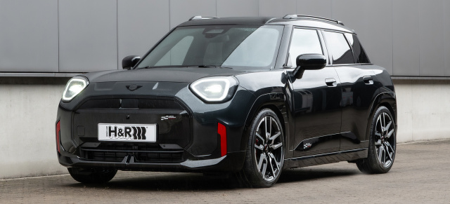 Fahrspaß, der Haltung zeigt: Der Mini Aceman John Cooper Works mit H&R Tieferlegungsfedern (JM5 ab 2025)