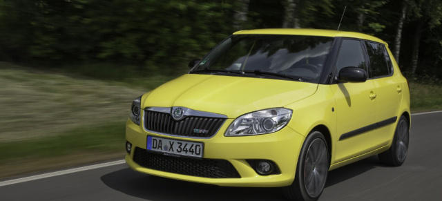 Die Preise des Fabia RS  rund 1.350 Euro billiger als der Polo GTI: 