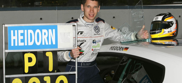 Erster Meister im VW Scirocco R-Cup nach 34 Jahren: Kris Heidorn holt sich Scirocco Cup-Titel 2010