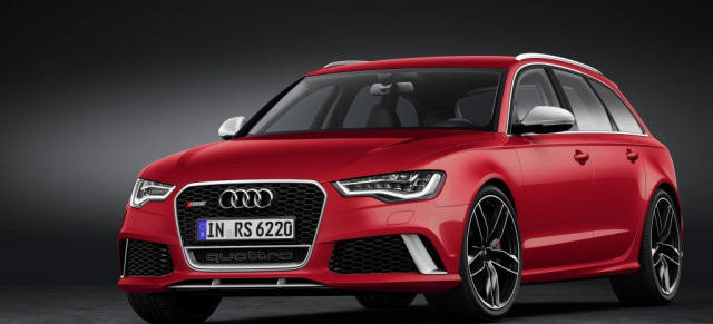 Das ist der neue 2013er Audi RS6 Avant : V8-Biturbo und 560 PS im Super-Kombi