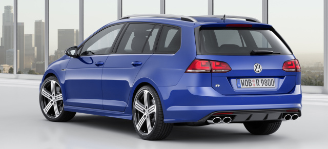 Vorverkauf Teil 2: VW Golf R Variant nun ebenfalls bestellbar