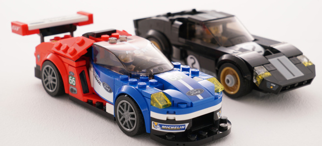 Ab sofort lieferbar: Ford als LEGO-Speed Champion: LEGO-Neuheit: Ford GT und GT40