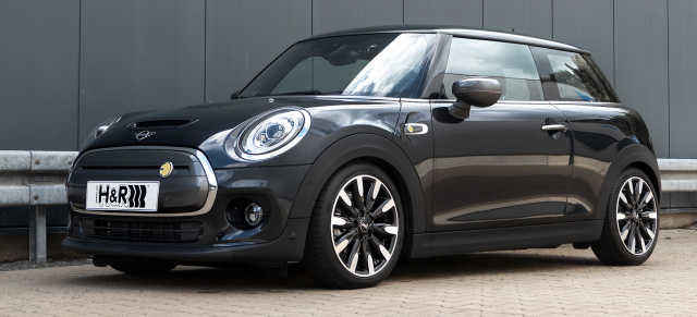 Öko-Spaß mit Tiefgang: H&R Sportfedern für den Mini Cooper SE