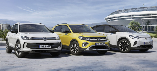 Die GOAL Sondermodelle sind zurück: Volkswagen legt Fußball-EM-Sondermodell auf