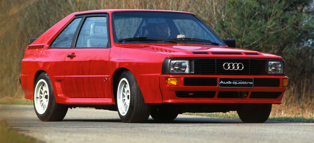 Vom Ur-quattro bis RS3: 50 Jahre Audi Fünfzylinder: Kultmotor feiert Jubiläum