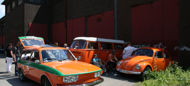 Oldtimer- und Youngtimertreff Zollverein: Über 500 Klassiker bei bestem Wetter an der alten Kokerei auf Zollverein! 