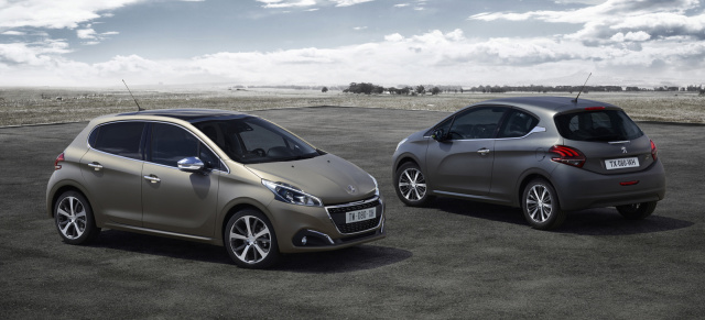 Trendfarben in der Serienproduktion: Peugeot bringt Strukturlackierung für den 208