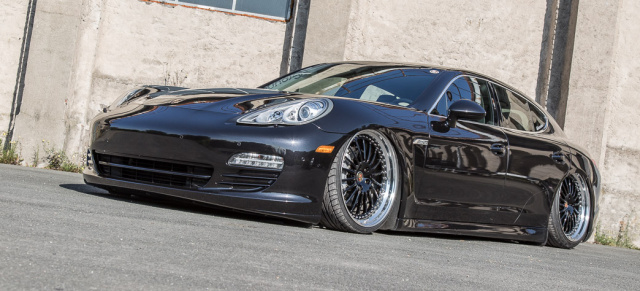 Porsche Panamera mit 22 Zoll hemmungslos flachgelegt: Der Lux-Kompensator