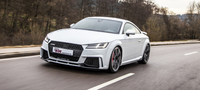 Noch mehr Fahrdynamik im 5-Zylinder-Coupé: KW Variante 3 und KW Clubsport für den Audi TT RS erhältlich