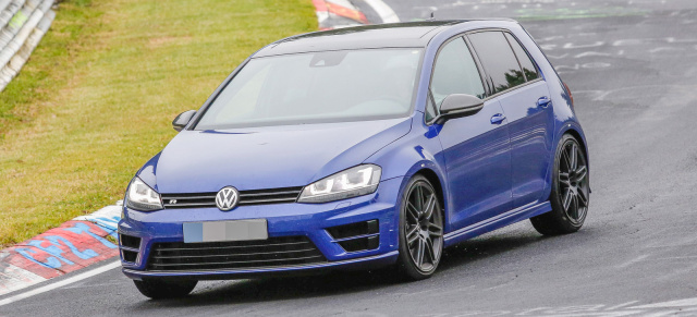 Hier dreht ein Golf R420 seine Testrunden: Kommt der Super-Golf nun doch mit einem 5-Zylinder?