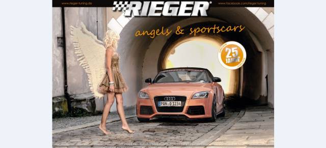 Himmlisches Tuning  der Rieger Kalender 2012 ist da: Der Hingucker 2012  Schönere Wände dank Rieger-Kalender