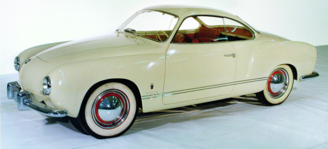 1953  VW zeigte erstmals den Karmann Ghia: 60 Jahre Volkswagen Karmann Ghia