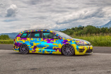 Unikat aus dem Alpenland: Verfeinerter VW Golf R 360S Variant im „Pixel“-Design