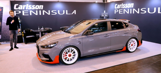 Überraschung auf der Essen Motor Show: Carlsson stellt Submarke "Peninsula" und getunten Hyundai vor