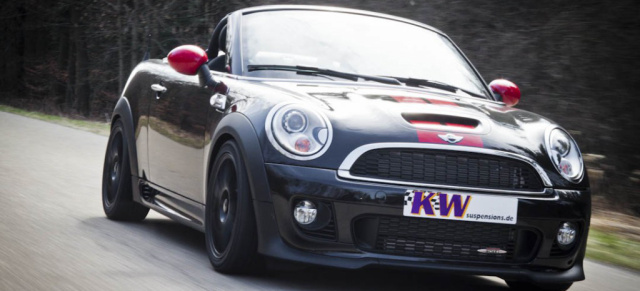 KW Gewindefahrwerk für den MINI Roadster: MINI Roadster wird zum Go-Kart