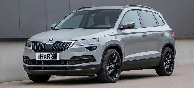 Tschech Tec: Skoda Karoq mit H&R Sportfedern 