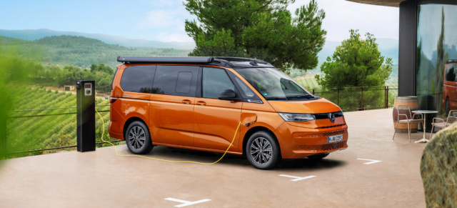 Volkswagen Nutzfahrzeuge bringt mit dem California „Beach Camper Energy“ ein top ausgestattetes Sondermodell mit Preisvorteil: VW California Sondermodell „Energy“ feiert Premiere auf dem Caravan-Salon