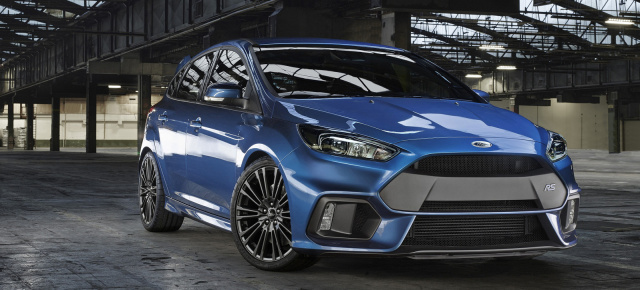 Weltpremiere: Erste offizielle Bilder und Infos : Das ist der neue 2015er Ford Focus RS