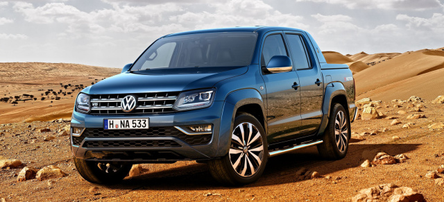 VW Amarok-Vorverkauf startet: Das kostet der neue VW Amarok mit V6 TDI-Motor