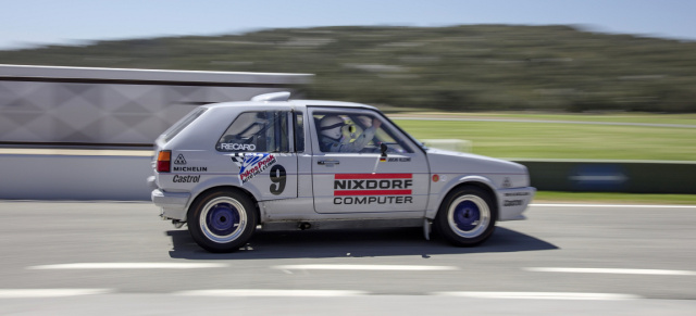 Video-Fahrbericht: Himmel und Hölle: Unterwegs im original VW Golf 2 Pikes Peak von 1987