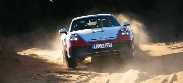 Er ist wieder da: 911er für´s Grobe!: Der neue Porsche 911 Dakar (2023er Serienmodell)