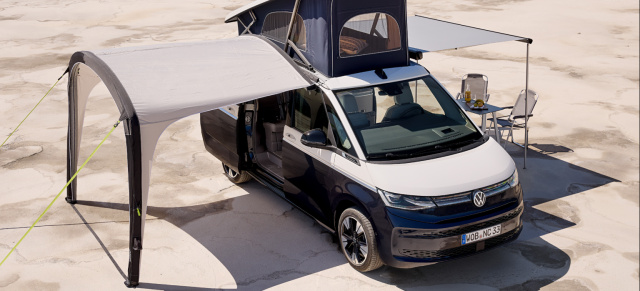 Das kostet die Neuauflage des California 2024: Bestellfreigabe: Neuer VW T7 California kann geordert werden