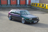 Der German-Styler: VW Golf 2 16V Weber Tuning: Golf 16V Weber im typischen German-Style