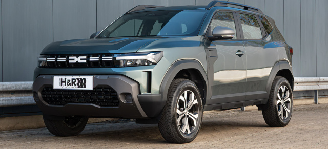 Lift it up: H&R Höherlegungsfedern für den Dacia Duster (Typ DJF ab 2025)