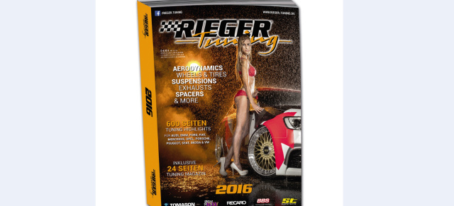 Neuauflage : Der RIEGER Katalog 2016 ist da