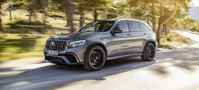 Mercedes-AMG lässt Porsche Macan, Audi SQ5 & Co alt aussehen: Alle 8tung - Mercedes-AMG verpasst dem GLC einen V8-BiTurbo mit 510 PS