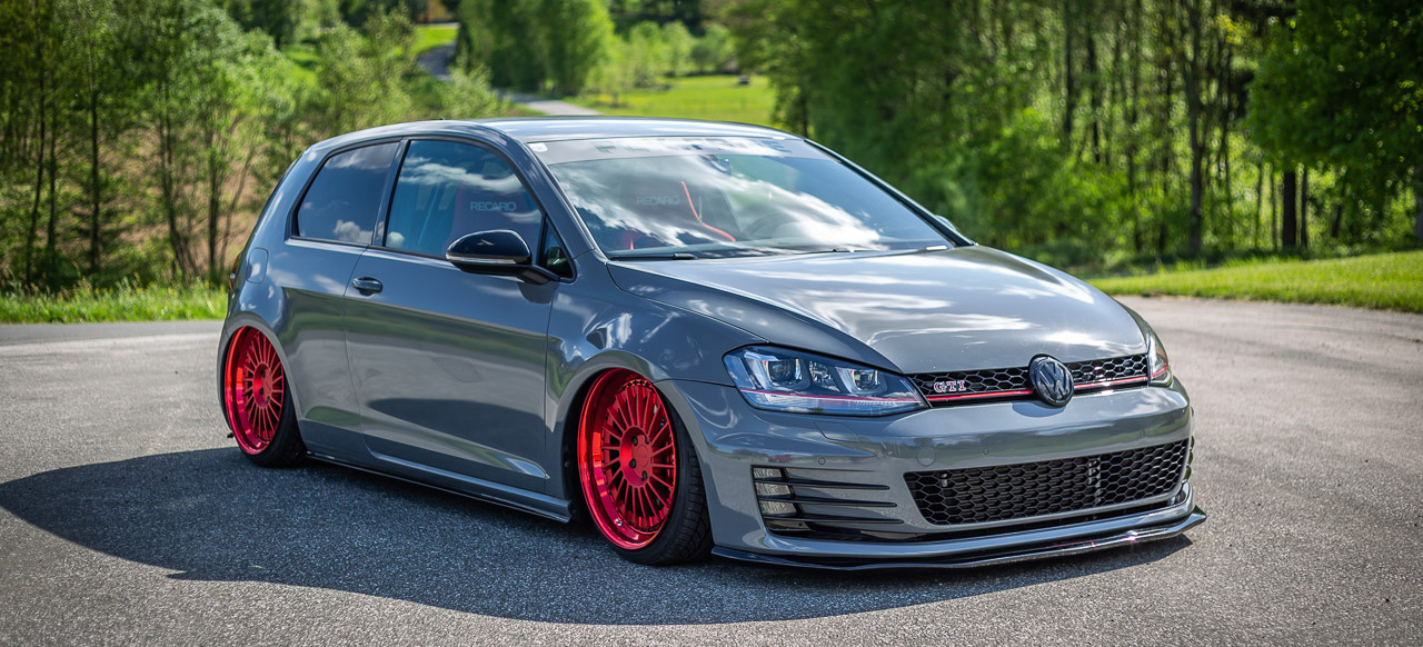 Neuware im Tiefenrausch: VW Golf 7 GTI mit deutlichem Tuning