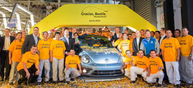 Das ist der letzte VW Beetle (2019): Bye-bye, Beetle! – Volkswagen hat die Beetle-Produktion eingestellt