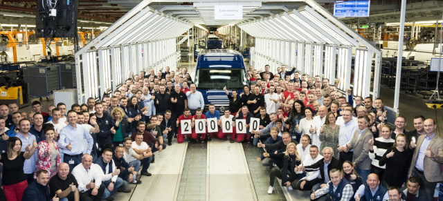 Produktionsjubiläum bei Volkswagen Nutzfahrzeuge: 200.000 VW Crafter seit 2016