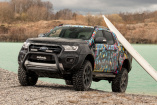 Raptor Look für alle Ranger: Ford Ranger mit massiver Höherlegung und Offroad-Reifen
