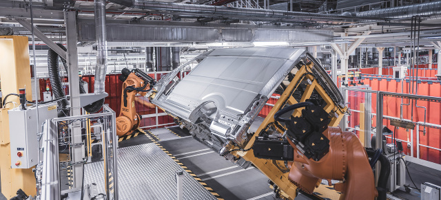 Vollelektrisches Modell wird in Września: VW e-Crafter Produktion beginnt