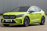 Fahrzeug-Gewicht erfolgreich kaschiert: H&R Tieferlegungsfedern für Skoda Enyaq Coupé iV RS