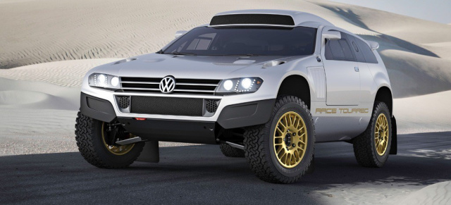 Race Touareg 3  Dakar-Sieger mit Straßenzulassung: Eine Kleinserie des Straßen Race Touareg 3 ist wahrscheinlich
