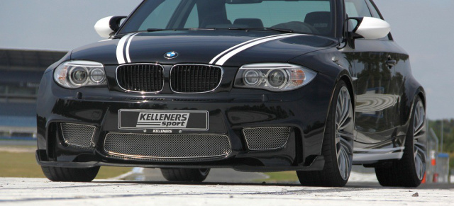 Kompaktsportler: BMW 1er M Coupé Tuning von Kellener: BMW Tuner pustet den 1er M auf 410 PS auf