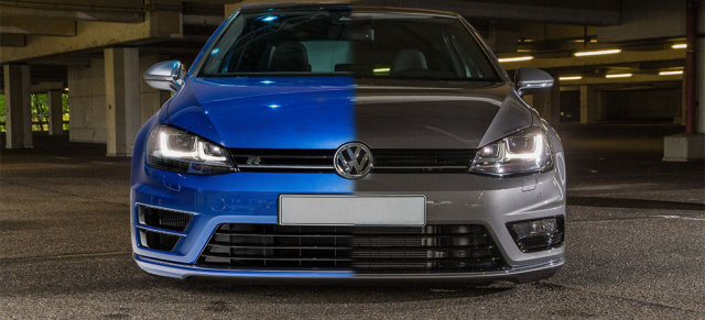 Golf R vs. R-Line - ein etwas anderer "Vergleichstest": ACHTUNG: Verwechslungsgefahr!