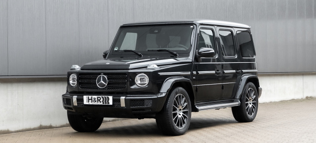 Stronger than paradise: H&R Fahrwerkskomponenten für die neue Mercedes G-Klasse