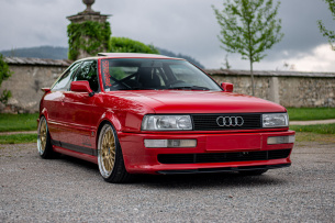Audi Coupé 20V Klassiker mit KW, BBS und seltenen Parts aufgepeppt: In den Lehrjahren baute Alexander Haas sein "Meisterstück"