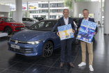 Volkswagen ist Automobilpartner des Licht-Tests 2024: Licht-Test 2024: VW Golf zu gewinnen
