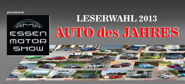 Das sind die Gewinner der Wahl "Auto des Jahres", präsentiert von der ESSEN MOTOR SHOW: 52 mal das "Auto der Woche - doch nur eins konnte "Auto des Jahres" werden.