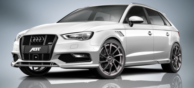 Der Lifestyler: Der neue ABT AS3 Sportback: Audi A3 Sportback in der 2013er ABT Sportsline-Version: Mehr Leistung, top Dynamik, kerniger Style