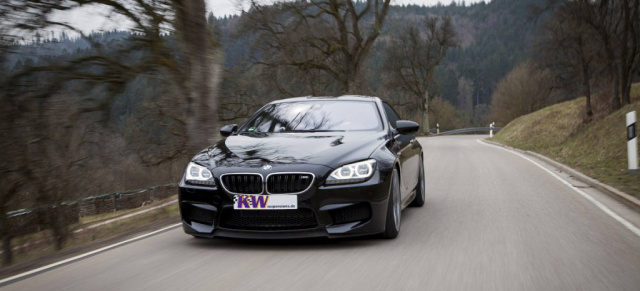 KW-Gewindefahrwerk fürs BMW M6 Cabriolet und M6 Coupé: Mit KW automotive wird selbst ein M6 noch sportlichen