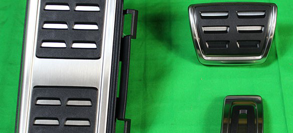 Kleine Kappe, große Wirkung: Originale VW Golf 7 GTI-Pedalkappen zum Nachrüsten: Neu im Kunzmann Shop: Pedalkappen für alle Golf 7 mit und ohne DSG.