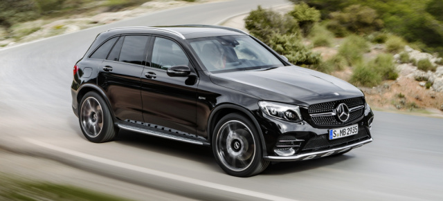 Die AMG-Offensive geht weiter : Mercedes-AMG legt nach: GLC 43 4Matic mit 367 PS 